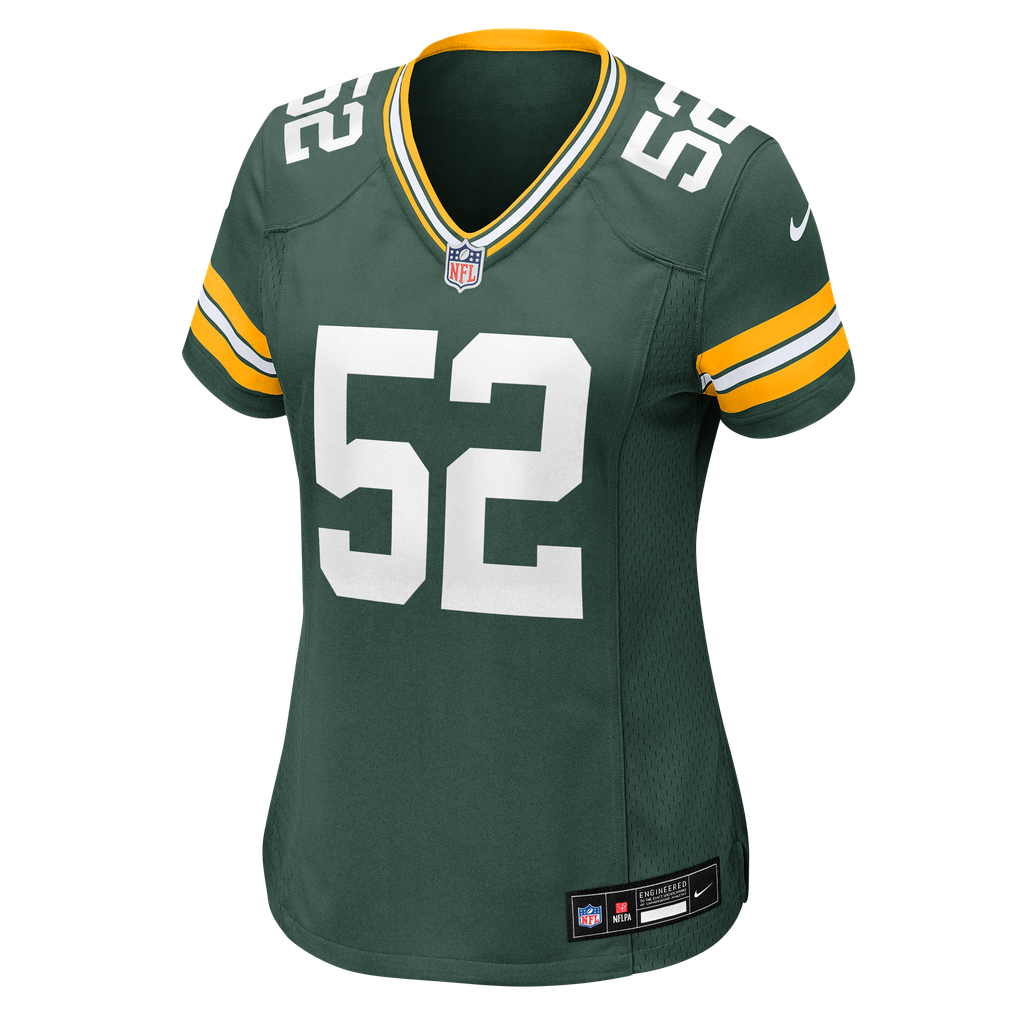 Women's Green Bay Packers Jager Burton Nike Green Team Game Jersey - Image 5