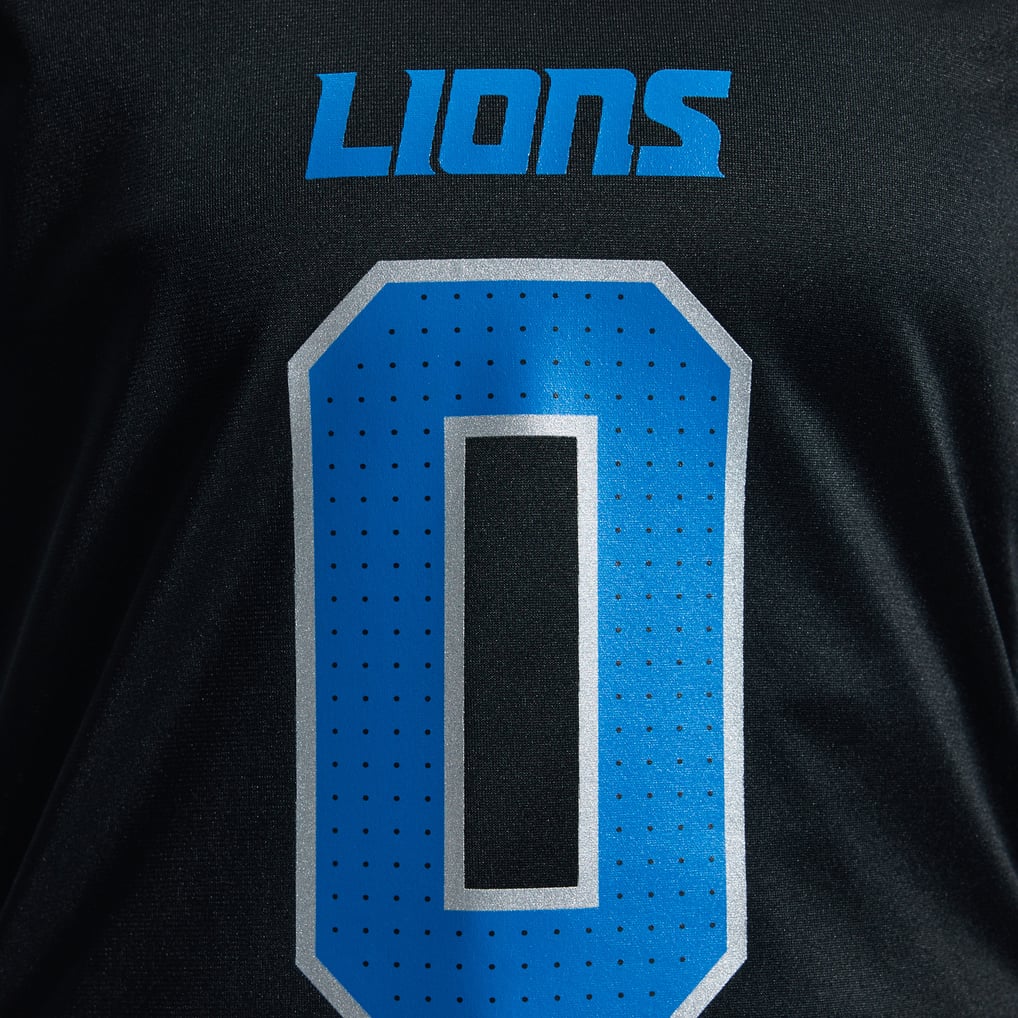 Women's Detroit Lions Jahmyr Gibbs Nike Black 2nd Alternate Game Player Jersey - Image 11