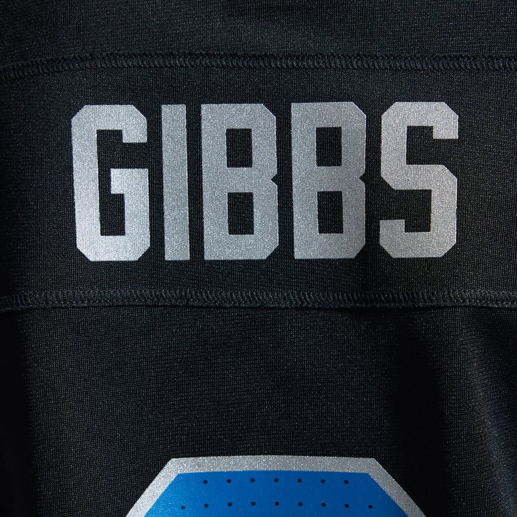 Women's Detroit Lions Jahmyr Gibbs Nike Black 2nd Alternate Game Player Jersey - Image 12