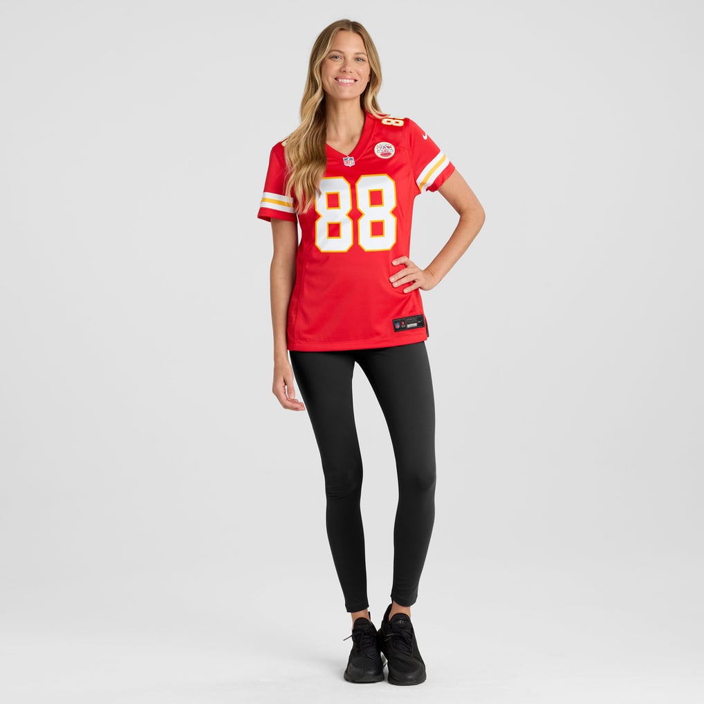 Women's Kansas City Chiefs Jake Briningstool Nike  Red Team Game Jersey - Image 5