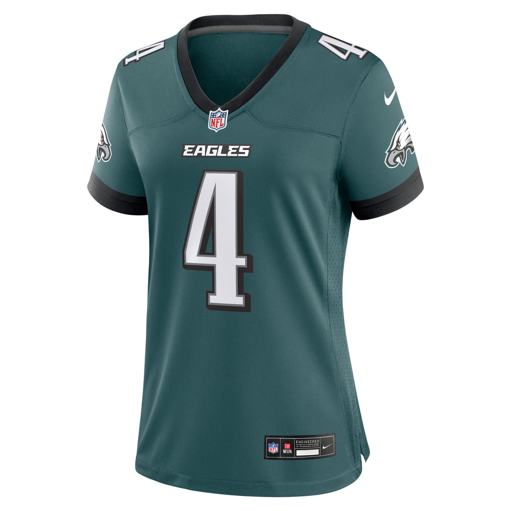 Women's Philadelphia Eagles Jake Elliott Nike  Midnight Green Team Game Jersey - Image 3