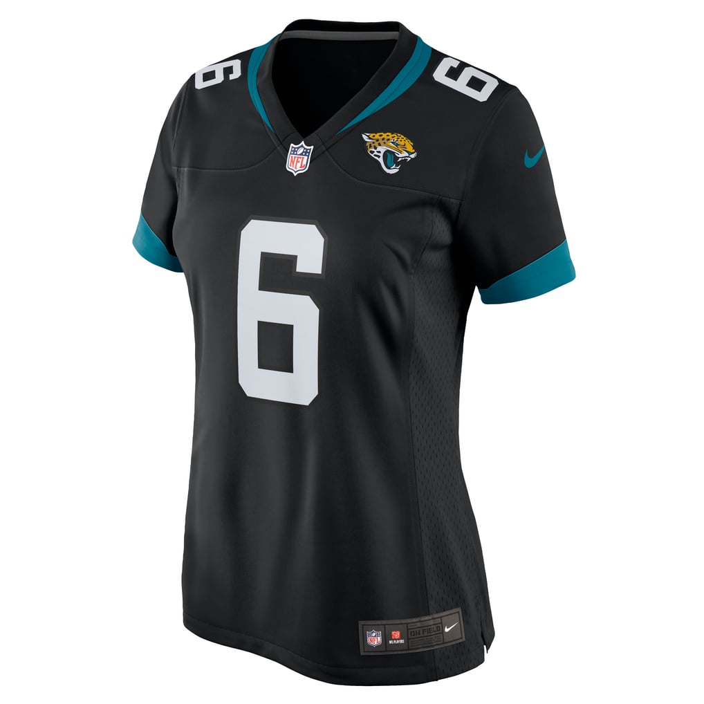 Women's Jacksonville Jaguars Jake Luton Nike Black Game Jersey - Image 3