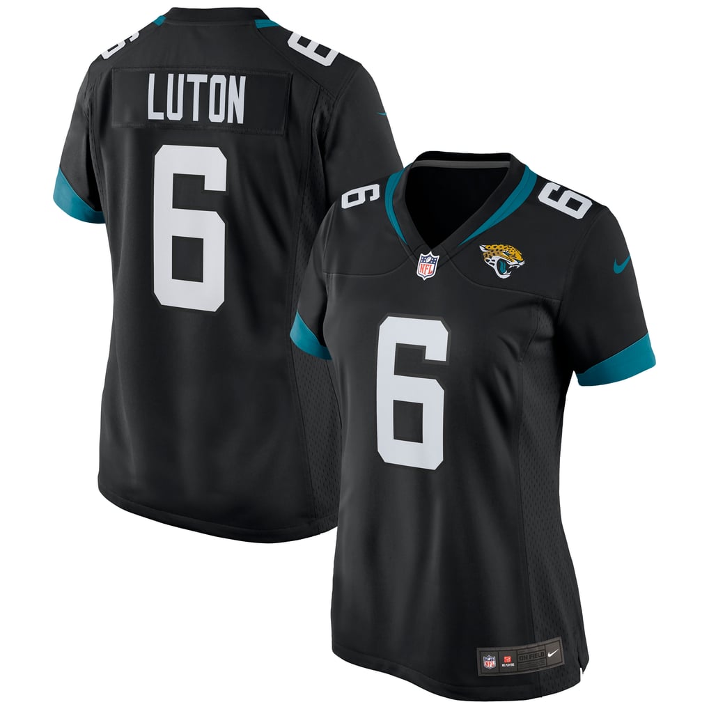 Women's Jacksonville Jaguars Jake Luton Nike Black Game Jersey - Image 1