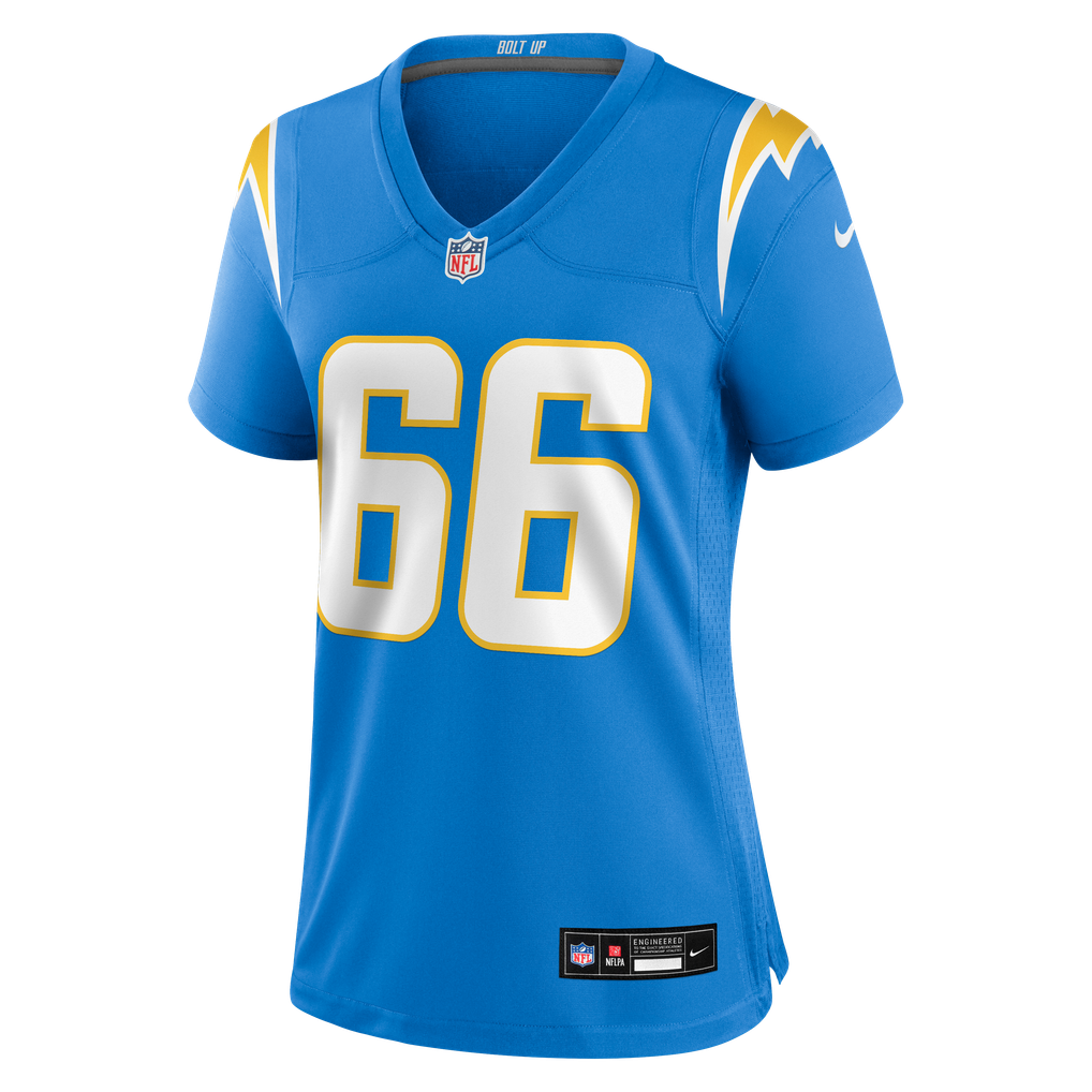 Women's Los Angeles Chargers Jake Slaughter Nike  Powder Blue Team Game Jersey - Image 7