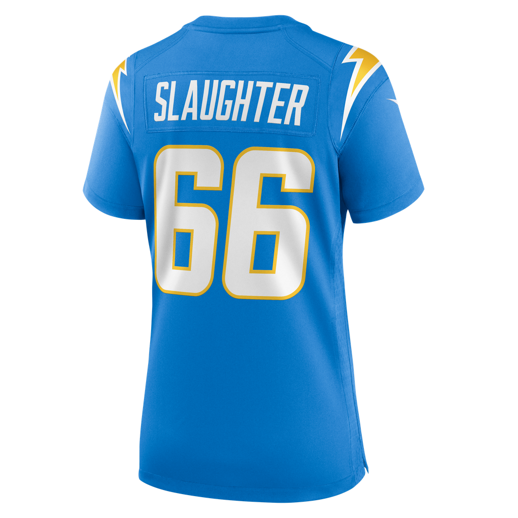 Women's Los Angeles Chargers Jake Slaughter Nike  Powder Blue Team Game Jersey - Image 8
