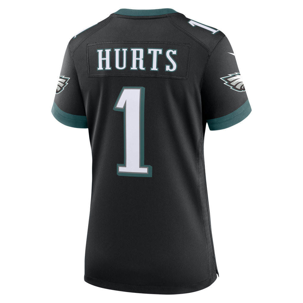 Women's Philadelphia Eagles Jalen Hurts Nike  Black Alternate Game Jersey - Image 4