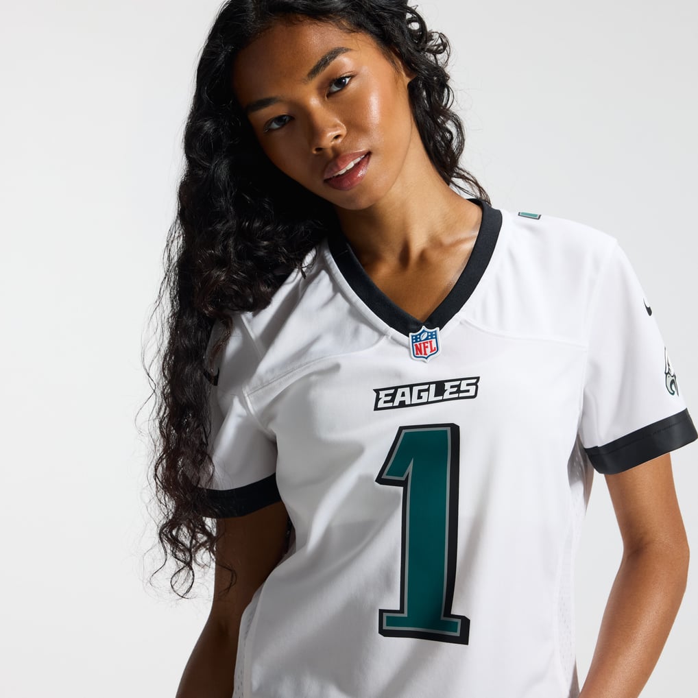 Women's Philadelphia Eagles Jalen Hurts Nike  White Game Jersey - Image 11
