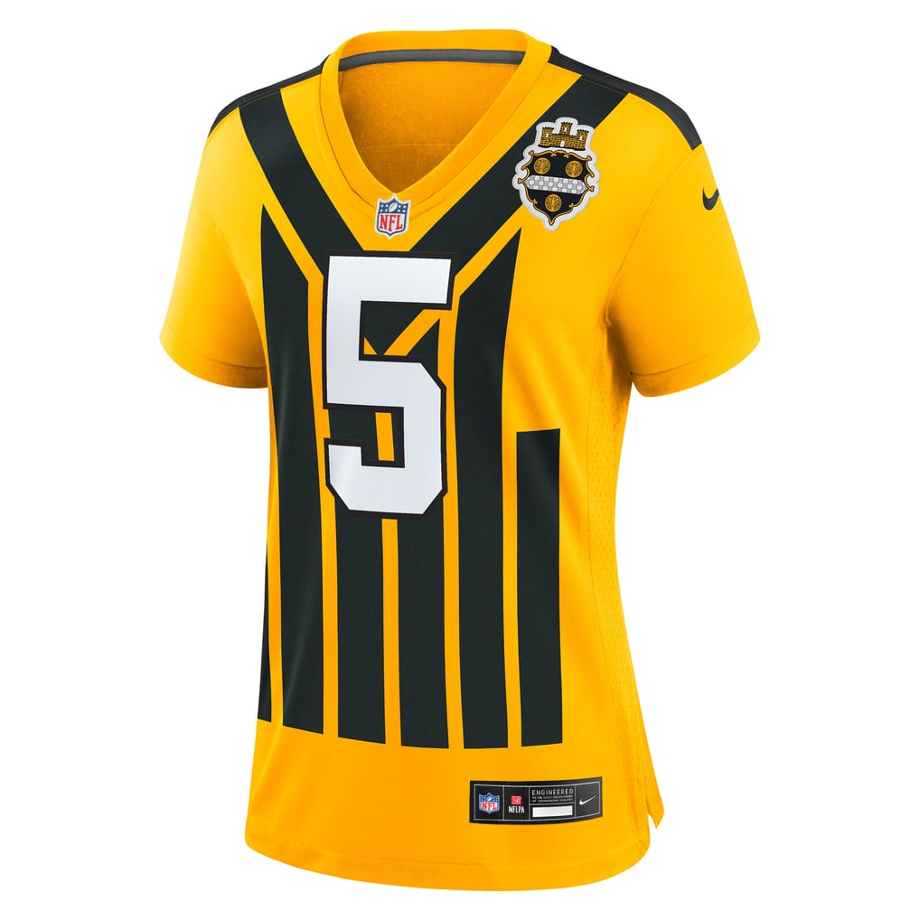Women's Pittsburgh Steelers Jalen Ramsey Nike Gold Alternate 1933 Throwback Game Jersey - Image 3