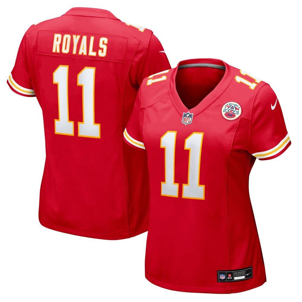 Women's Kansas City Chiefs Jalen Royals Nike  Red Team Game Jersey - Image 1