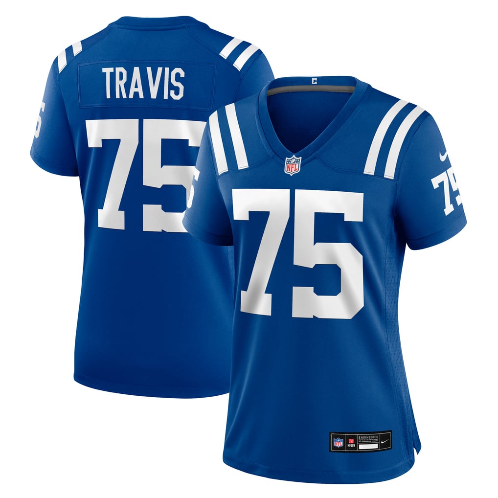 Women's Indianapolis Colts Jalen Travis Nike  Royal Team Game Jersey - Image 1