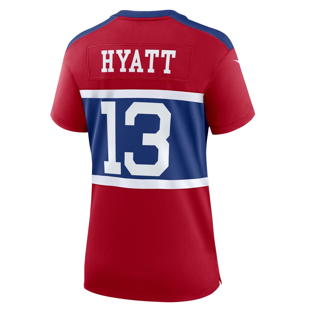Women's New York Giants Jalin Hyatt Nike Century Red Alternate Player Game Jersey - Image 4
