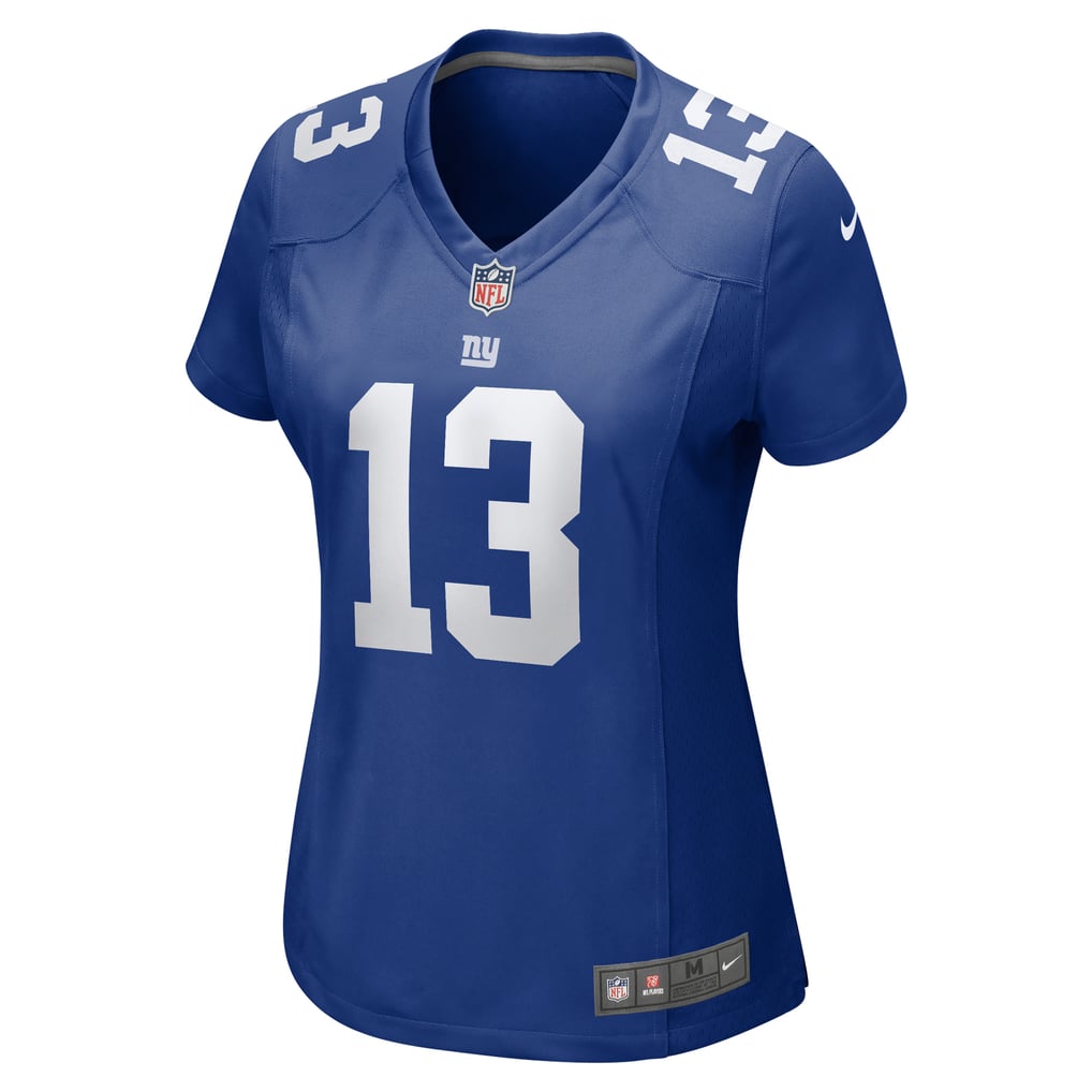 Women's New York Giants Jalin Hyatt Nike  Royal Team Game Jersey - Image 3