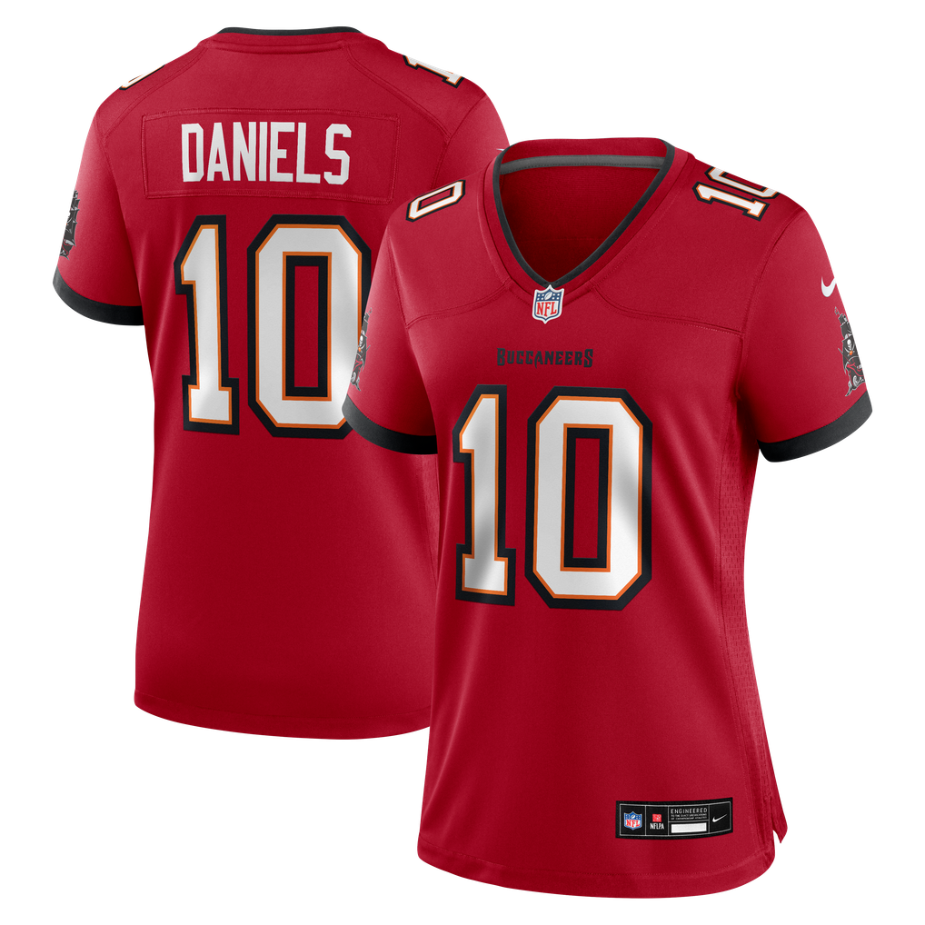 Women's Tampa Bay Buccaneers Jalon Daniels Nike Red Team Game Jersey - Image 2