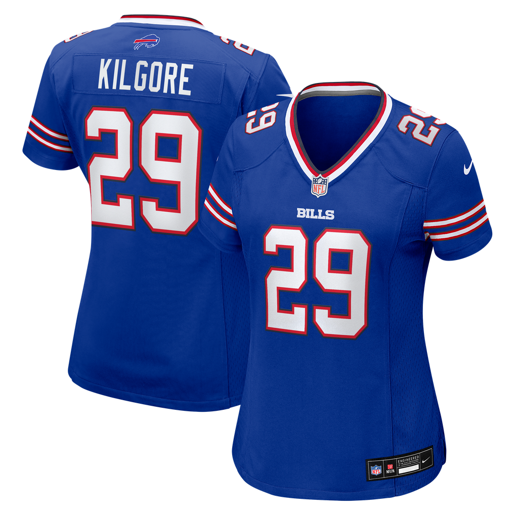 Women's Buffalo Bills Jalon Kilgore Nike  Royal Team Game Jersey - Image 2