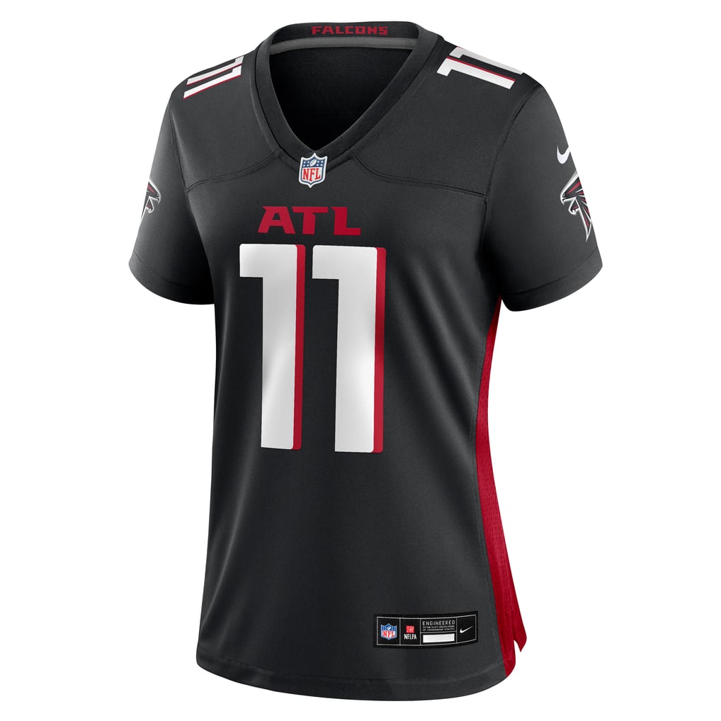 Women's Atlanta Falcons Jalon Walker Nike Black Team Game Jersey