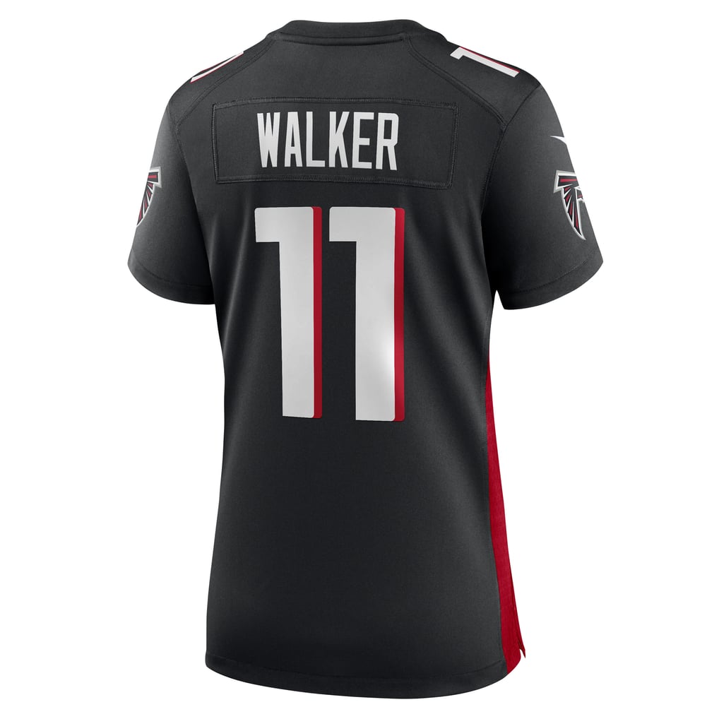 Women's Atlanta Falcons Jalon Walker Nike Black Team Game Jersey