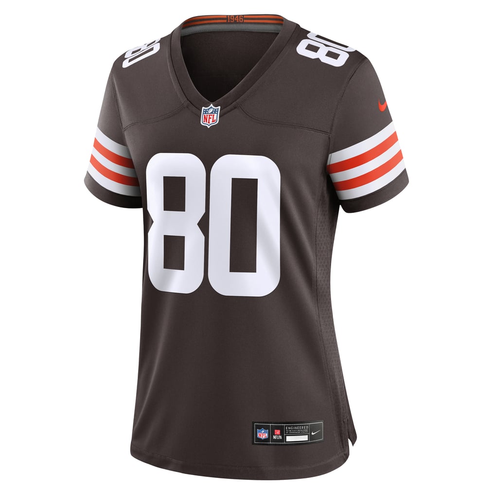 Women's Cleveland Browns Jamari Thrash Nike Brown Game Jersey - Image 3