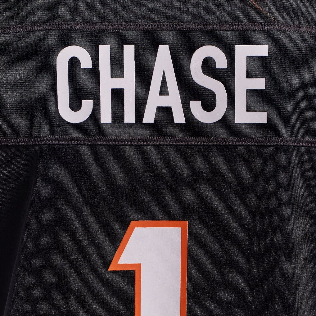 Women's Cincinnati Bengals Ja'Marr Chase Nike Black Game Jersey - Image 12