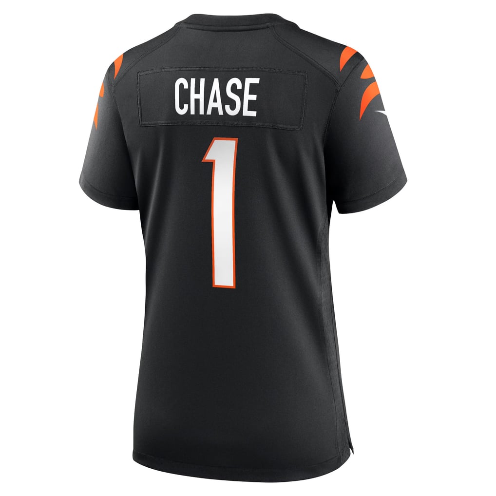 Women's Cincinnati Bengals Ja'Marr Chase Nike Black Game Jersey - Image 8