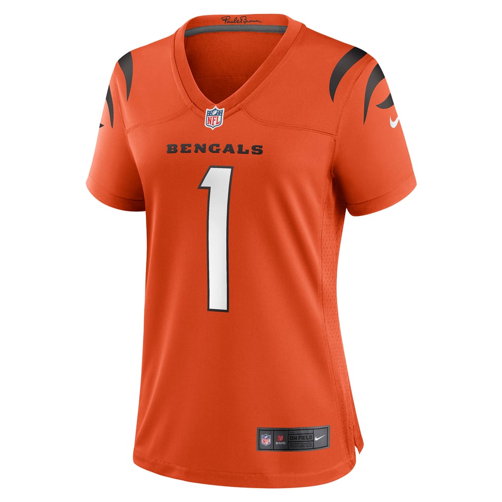 Women's Cincinnati Bengals Ja'Marr Chase Nike Orange Alternate Game Jersey - Image 3