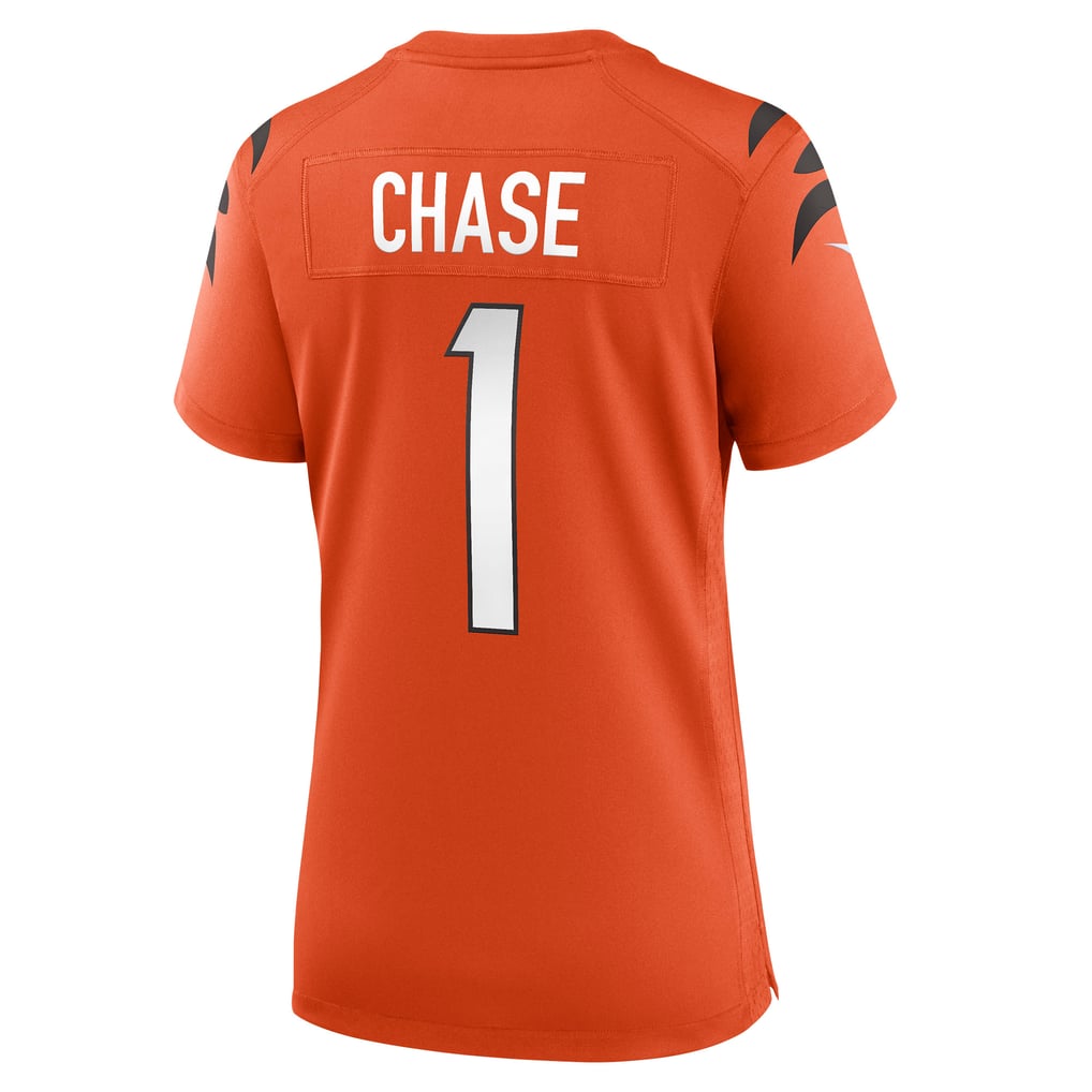 Women's Cincinnati Bengals Ja'Marr Chase Nike Orange Alternate Game Jersey - Image 4