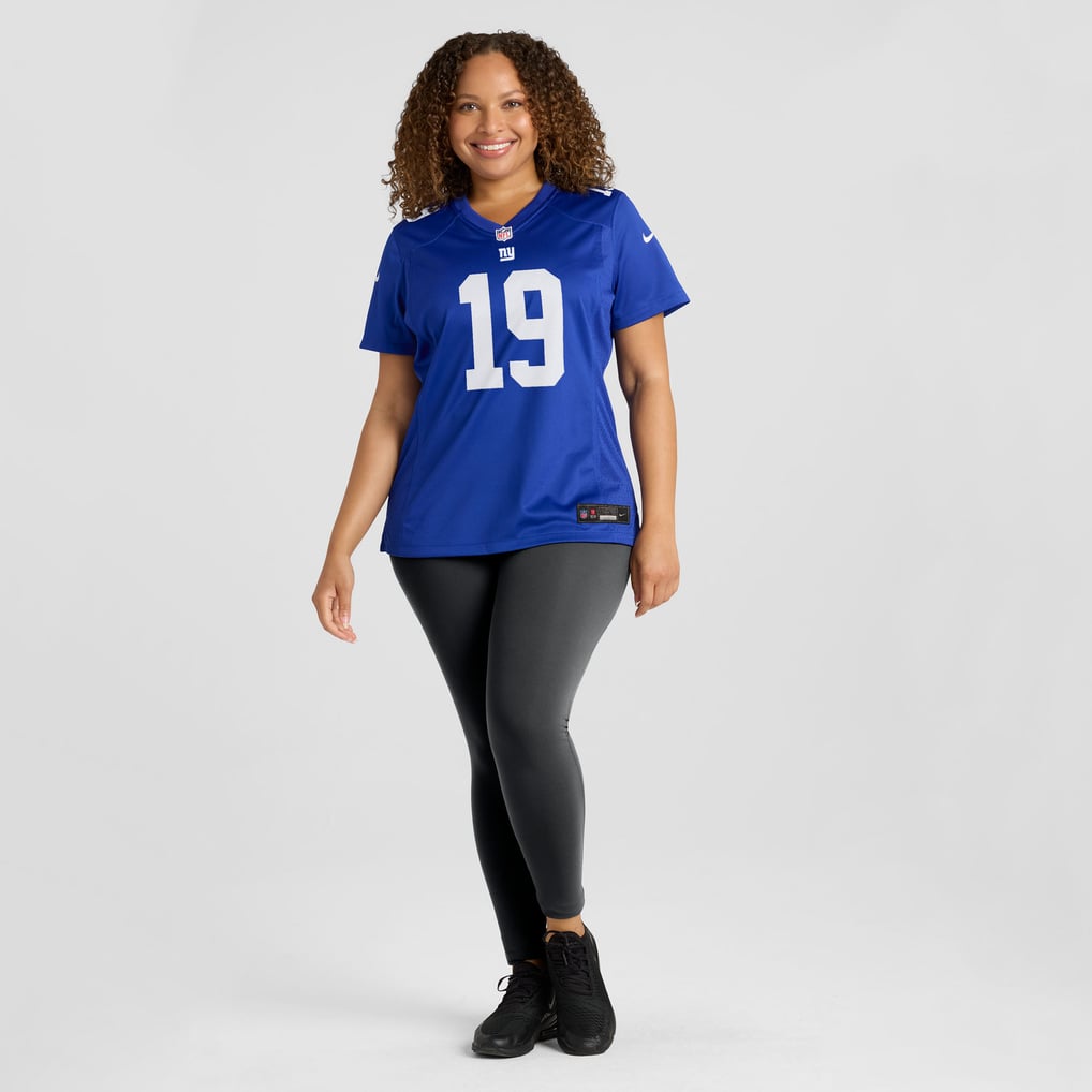 Women's New York Giants Jameis Winston Nike  Royal Team Game Jersey - Image 7