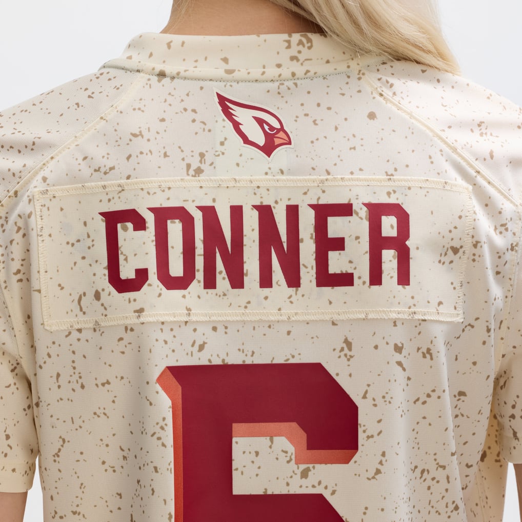 Women's Arizona Cardinals James Conner Nike Natural Rivalries Collection Game Jersey - Image 7