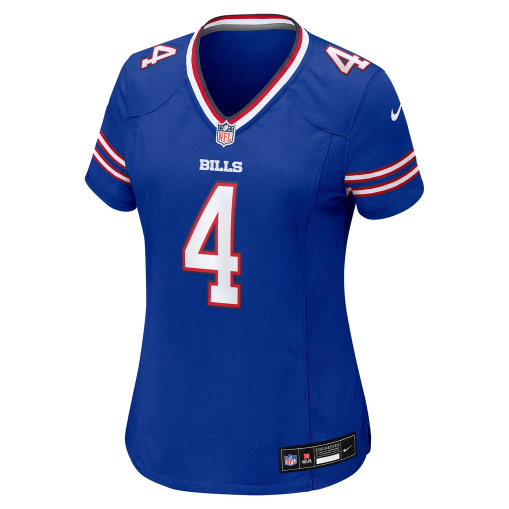 Women's Buffalo Bills James Cook III Nike Royal Team Game Jersey - Image 3