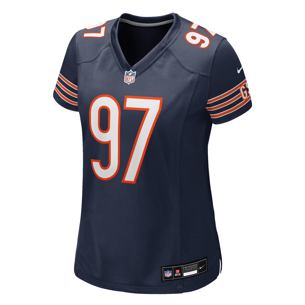 Women's Chicago Bears James Lynch Nike Navy Team Game Jersey - Image 3