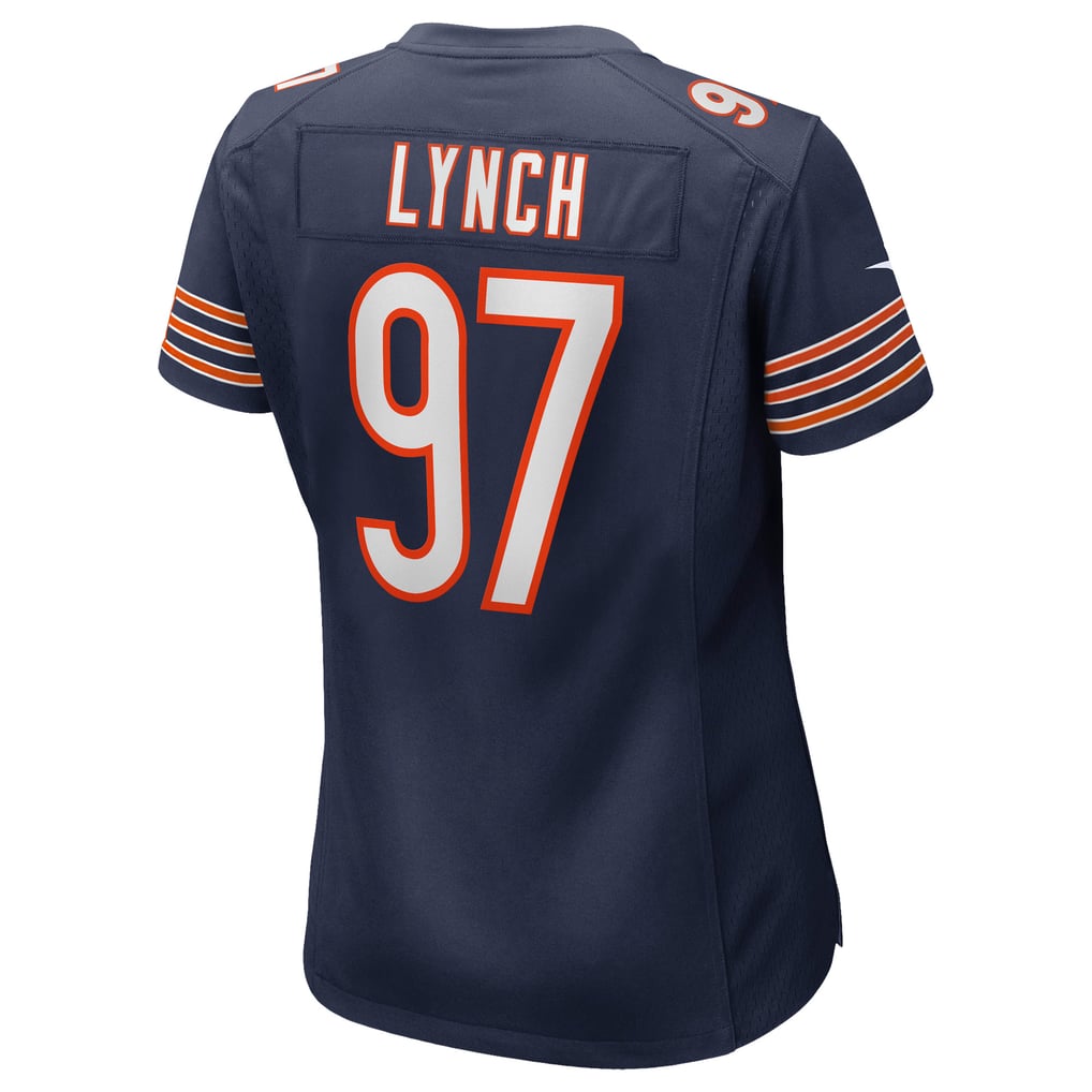 Women's Chicago Bears James Lynch Nike Navy Team Game Jersey - Image 4
