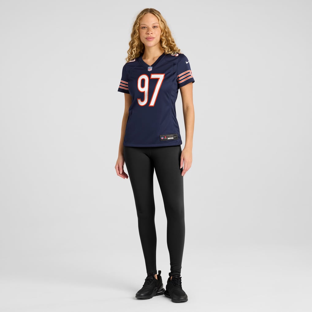 Women's Chicago Bears James Lynch Nike Navy Team Game Jersey - Image 5