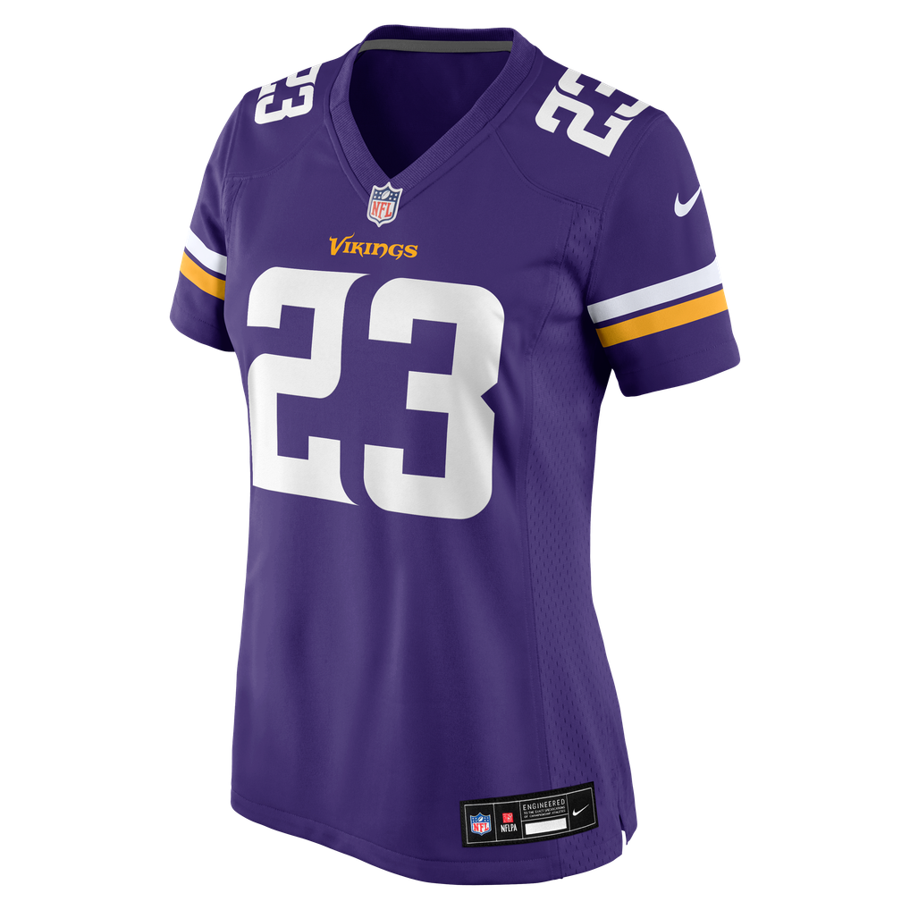 Women's Minnesota Vikings James Pierre Nike  Purple Team Game Jersey - Image 3