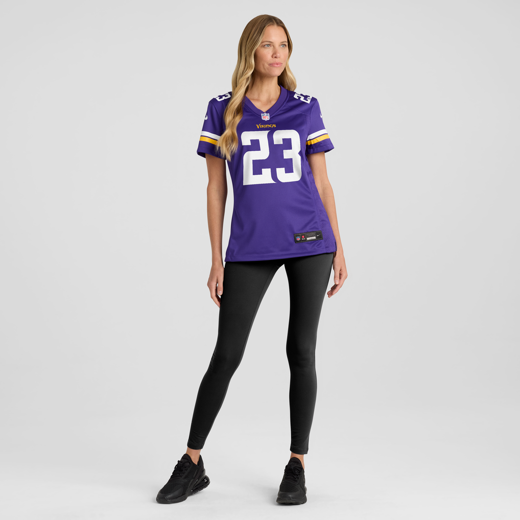 Women's Minnesota Vikings James Pierre Nike  Purple Team Game Jersey - Image 5