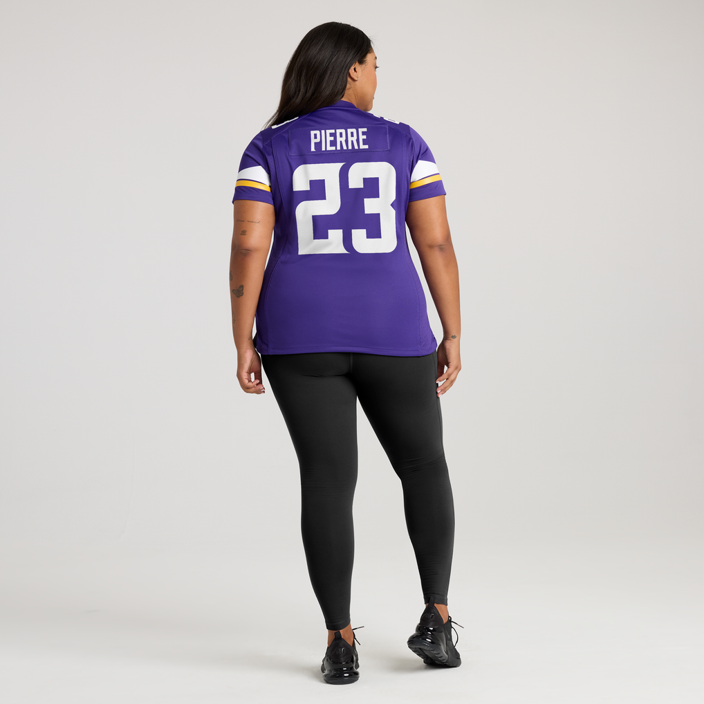 Women's Minnesota Vikings James Pierre Nike  Purple Team Game Jersey - Image 8