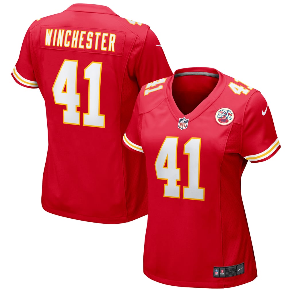 Women's Kansas City Chiefs James Winchester Nike Red Game Jersey - Image 1