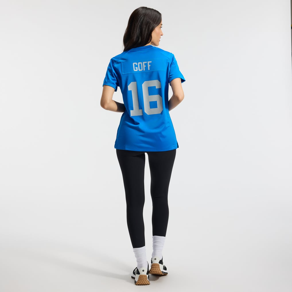Women's Detroit Lions Jared Goff Nike Blue Alternate Game Jersey - Image 6