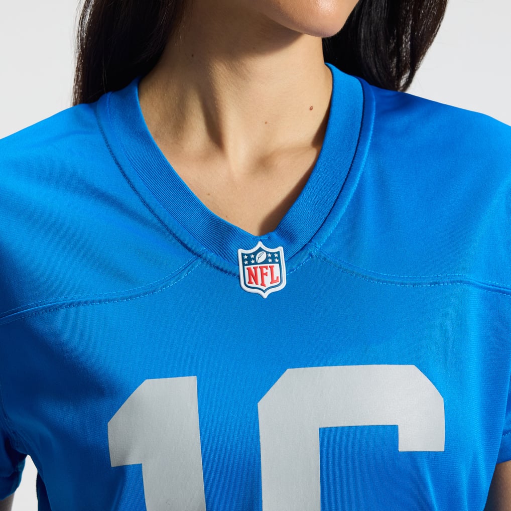 Women's Detroit Lions Jared Goff Nike Blue Alternate Game Jersey - Image 9