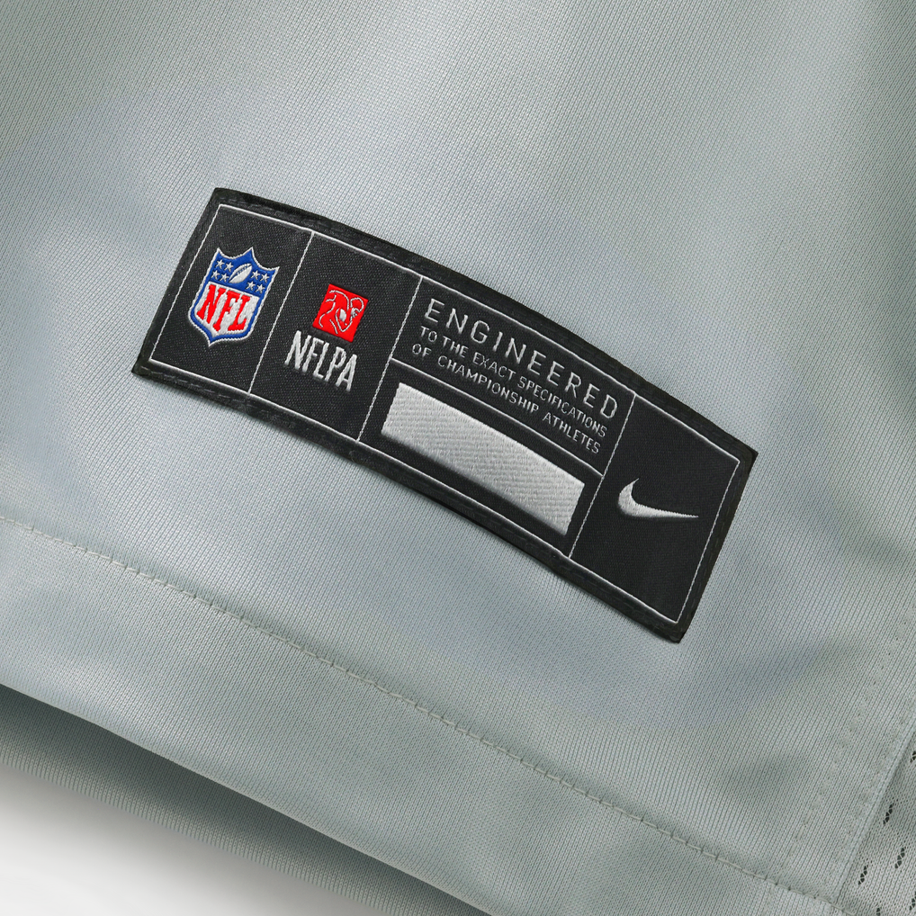 Women's Detroit Lions Jared Goff Nike Silver 2026 Rivalries Collection Game Jersey - Image 8