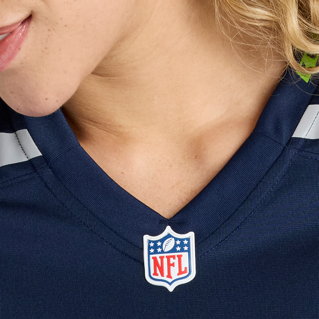 Women's Seattle Seahawks Jared Ivey Nike College Navy Team Game Jersey - Image 9