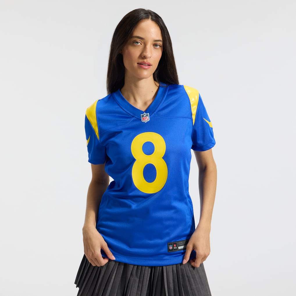 Women's Los Angeles Rams Jared Verse Nike Royal Game Jersey - Image 3