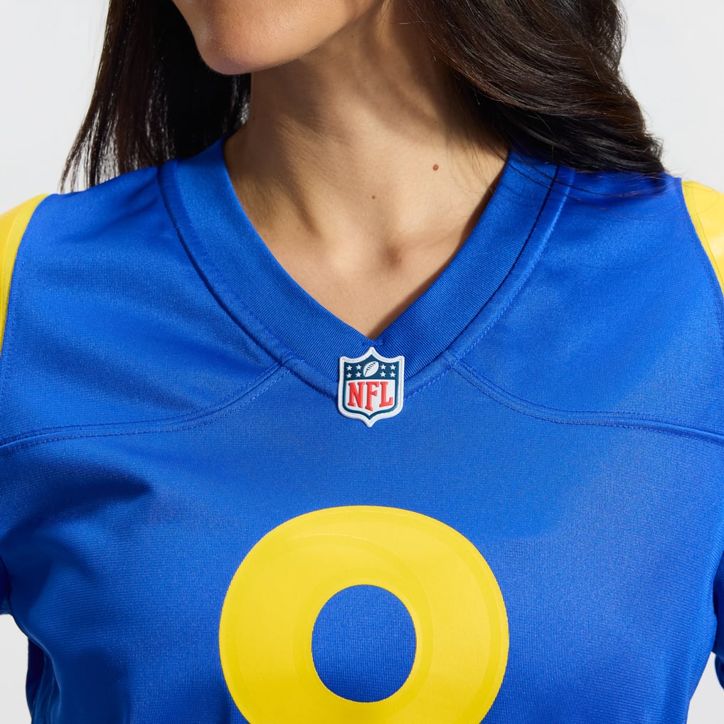 Women's Los Angeles Rams Jared Verse Nike Royal Game Jersey - Image 9