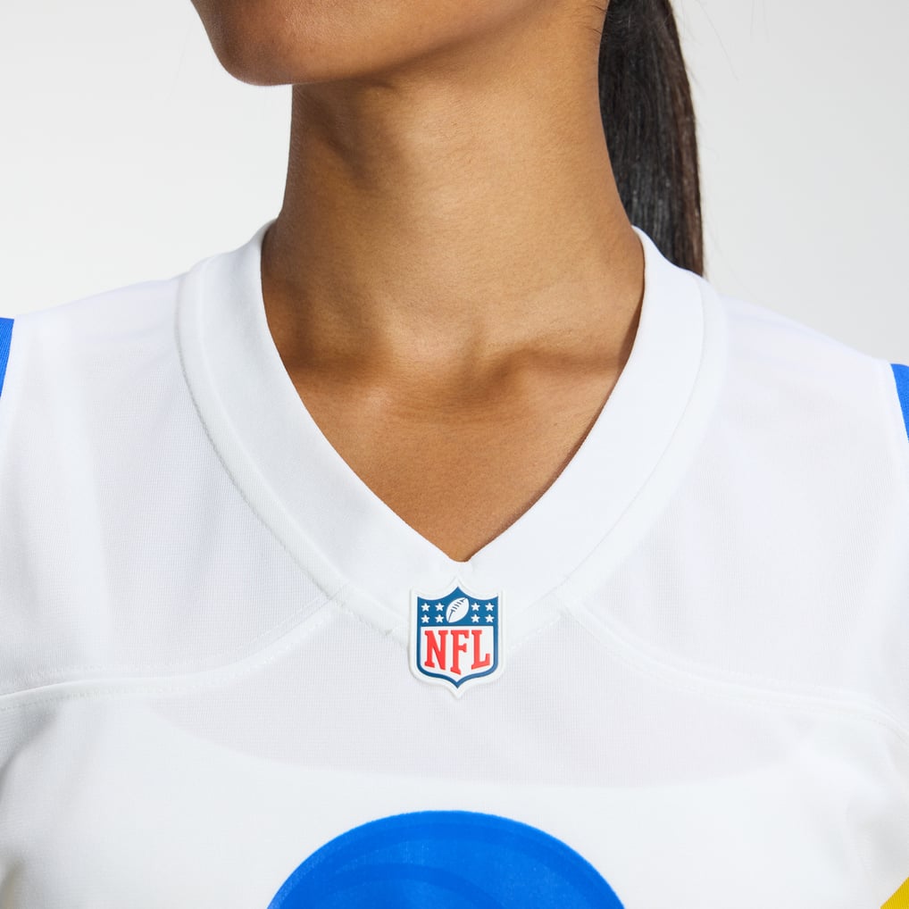Women's Los Angeles Rams Jared Verse Nike White Game Jersey - Image 9