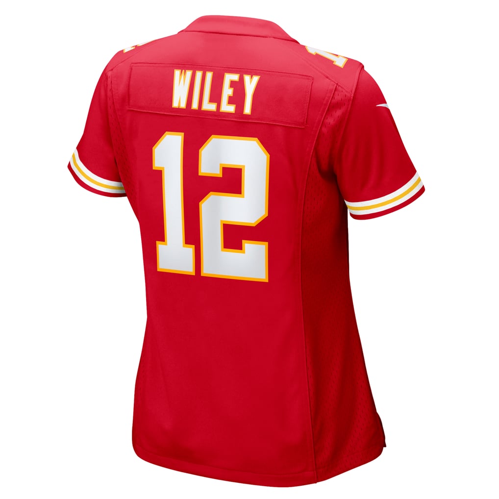 Women's Kansas City Chiefs Jared Wiley Nike  Red  Game Jersey - Image 4