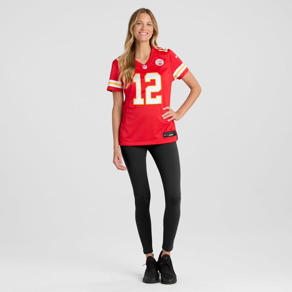 Women's Kansas City Chiefs Jared Wiley Nike  Red  Game Jersey - Image 5