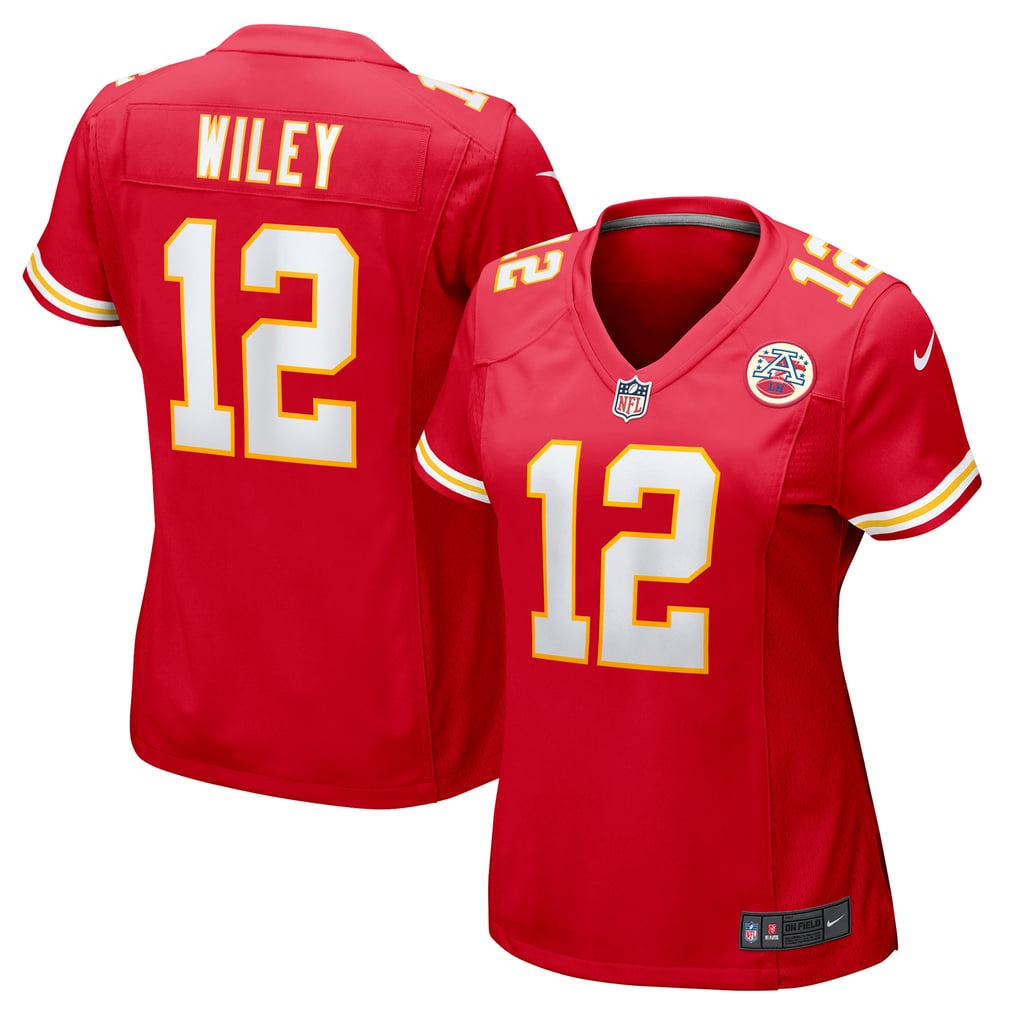 Women's Kansas City Chiefs Jared Wiley Nike  Red  Game Jersey - Image 1