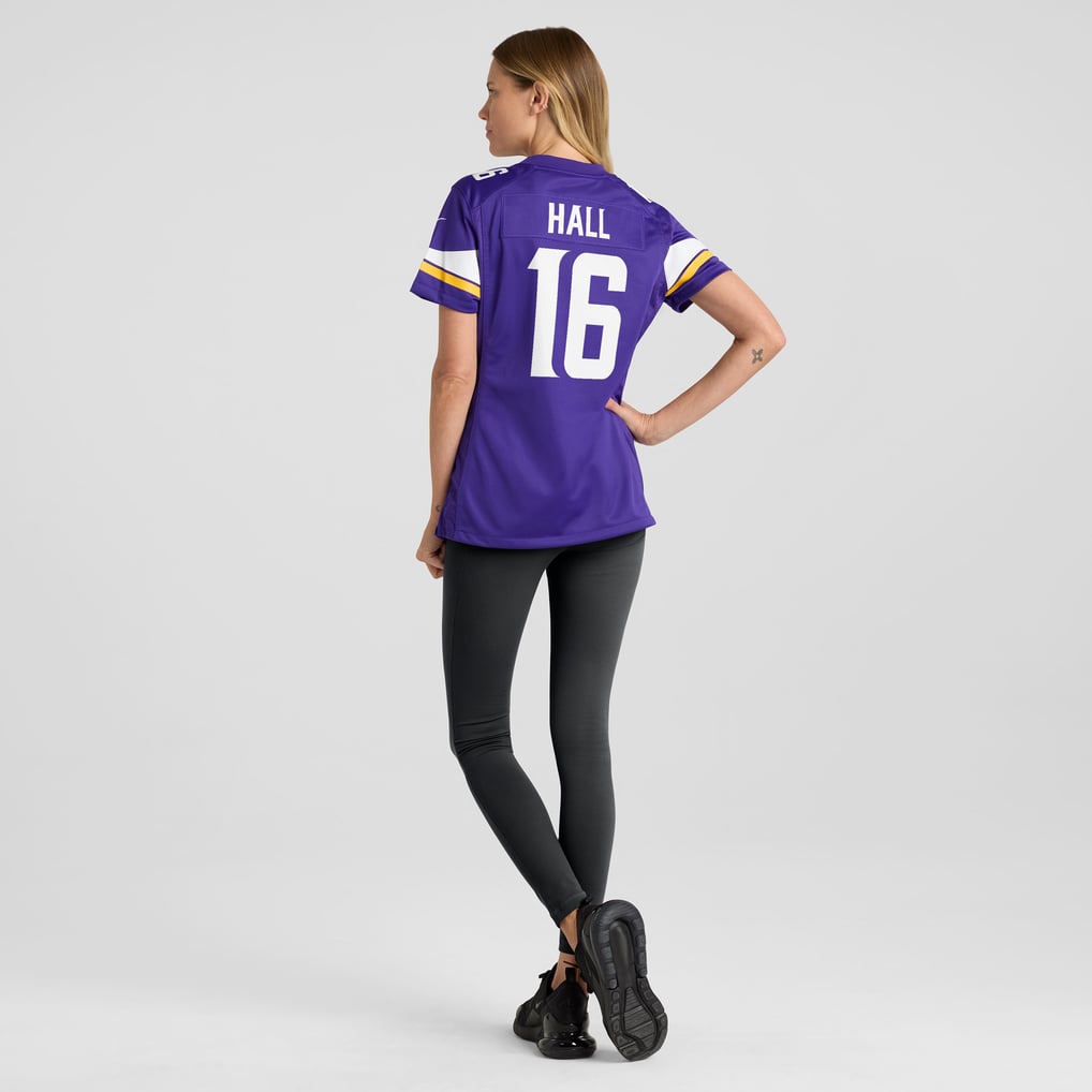 Women's Minnesota Vikings Jaren Hall Nike  Purple  Game Jersey - Image 6