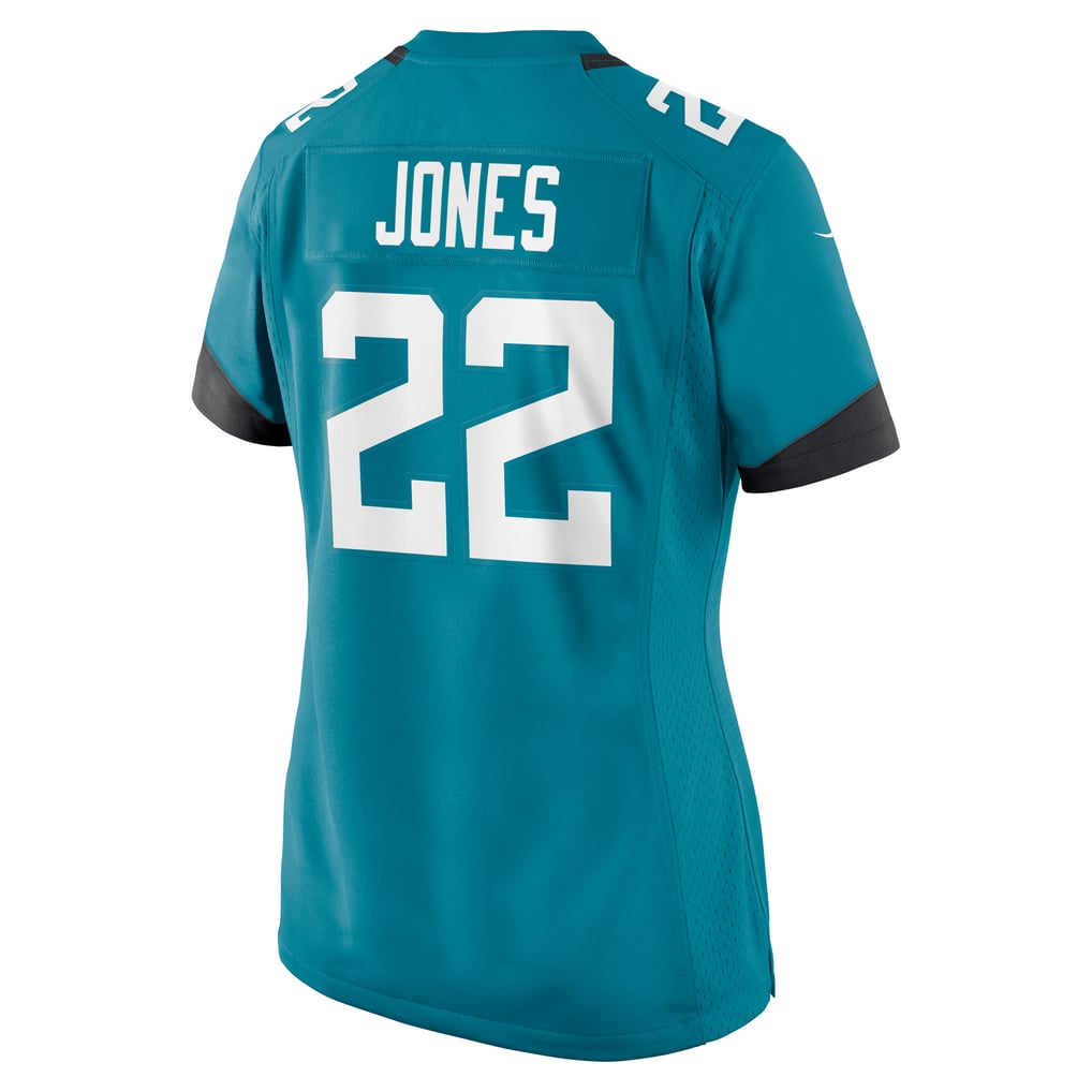 Women's Jacksonville Jaguars Jarrian Jones Nike  Teal  Game Jersey - Image 4