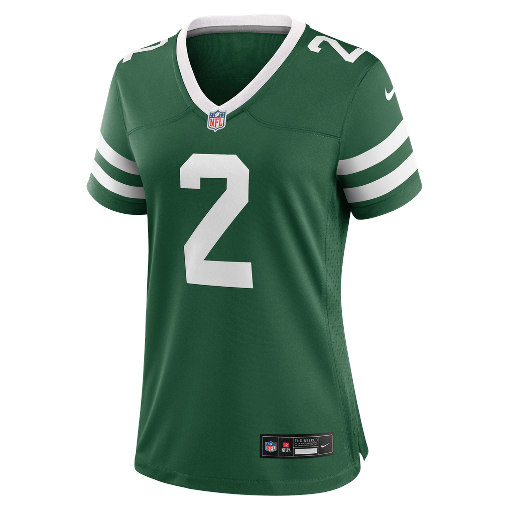 Women's New York Jets Jarvis Brownlee Jr. Nike Legacy Green Team Game Jersey - Image 7
