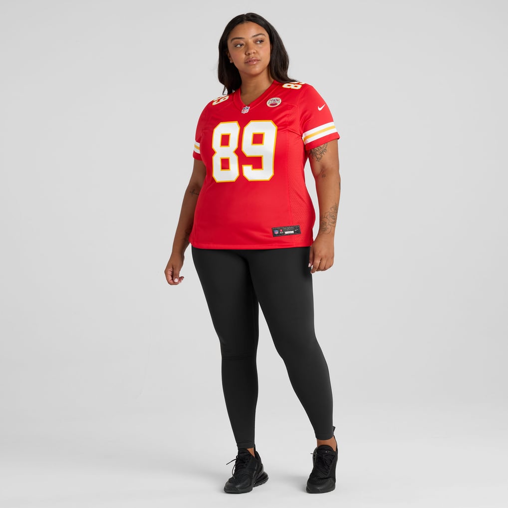 Women's Kansas City Chiefs Jason Brownlee Nike  Red Team Game Jersey - Image 7