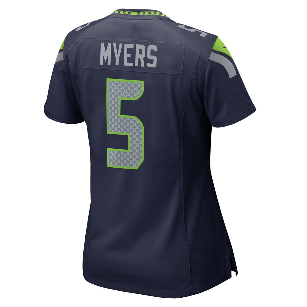 Women's Seattle Seahawks Jason Myers Nike  College Navy Team Game Jersey - Image 4